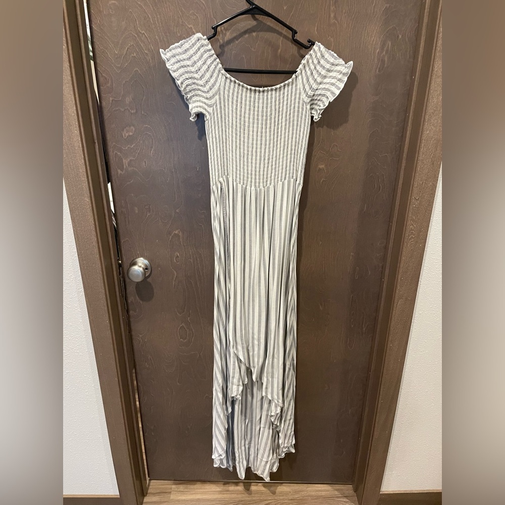 Off shoulder maxi dress